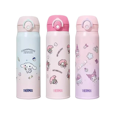 【自营】膳魔师三丽鸥保温吸管杯美乐蒂大耳狗玉桂狗便携保温杯子