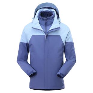 高端冲锋衣男三合一外套女户外防风防水防暴雨旅游登山服潮牌定制