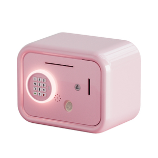 儿童密码锁存钱罐2026新款女孩高颜值储存罐存钱箱新年礼物保险柜