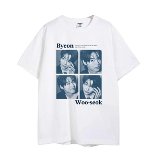 byeon woo seok 边佑锡周边t恤短袖t-shirt纯棉韩版tee男女