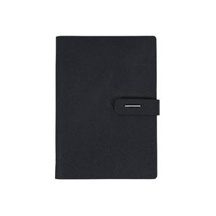 A5商务活页笔记本定制B5会议记录本学生加厚日记本复古手账本皮面带扣办公记事本文具加厚大号本子可定制LOGO