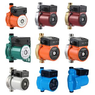 壁挂炉水泵全自动家用增压泵15-9带接头家用地暖管道屏蔽泵