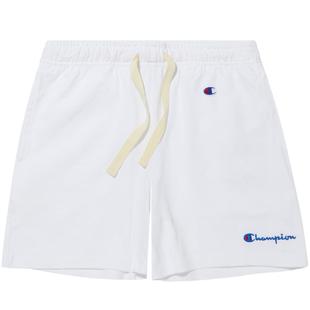 Champion短裤女夏季潮流美式刺绣草写logo运动裤纯棉休闲裤子