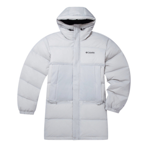 哥伦比亚户外男女同款秋冬650蓬热能锁温保暖中长款羽绒服WE0994