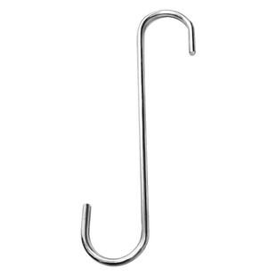304不锈钢加长s型挂钩吊钩服装店专用陈列挂钩衣架货架展示架挂钩