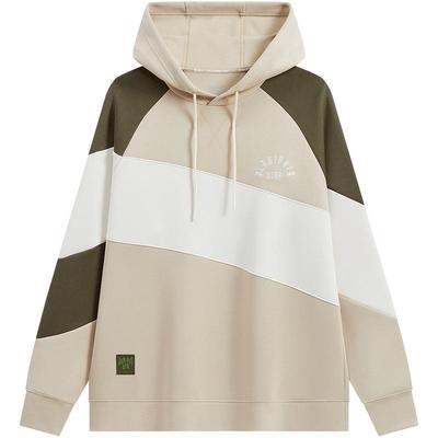 男女连帽卫衣特步情侣套头衫