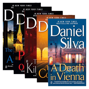暗杀大师1-5册 英文原版小说 Gabriel Allon 忏悔者 维也纳死亡事件 火焰王子Prince of Fire 英文版 Daniel Silva 英语书籍