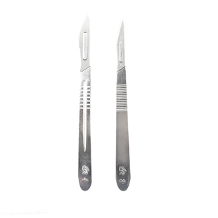 兽用手术刀猪阉割刀柄刀片不锈钢手术刀猪牛羊手术刀柄畜牧阉割刀