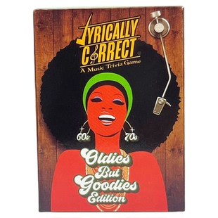 Lyrically Correct英文桌游卡牌家庭聚会嘻哈音乐歌词挑战游戏牌