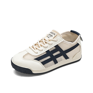 男童鞋子夏季2026新款单网儿童阿甘运动鞋男孩网面透气中大童网鞋