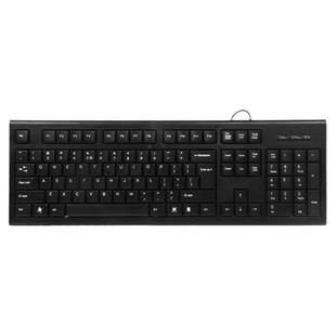 双飞燕 KR-85 USB有线键盘办公家用游戏静音防水超薄电脑外接PS/2