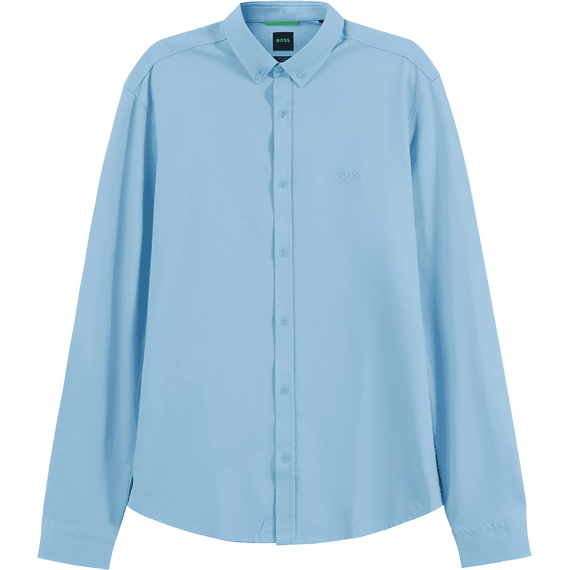 雨果博斯休闲长袖衬衫