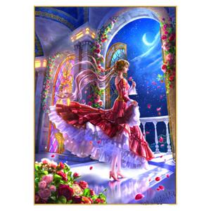 梦幻少女钻石画满钻灰姑娘新娘