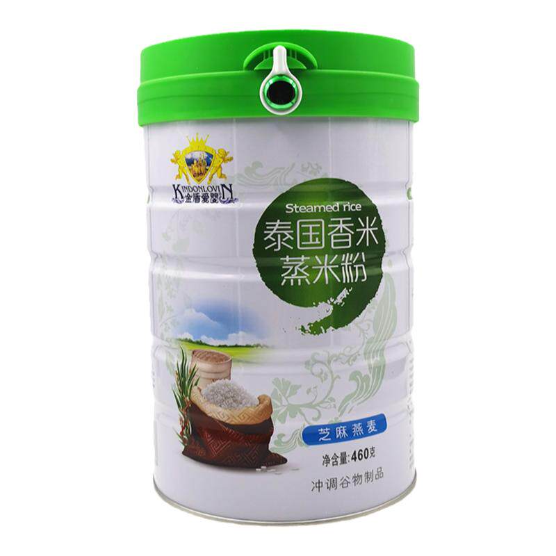 3罐金盾爱婴泰国香米蒸米粉组合