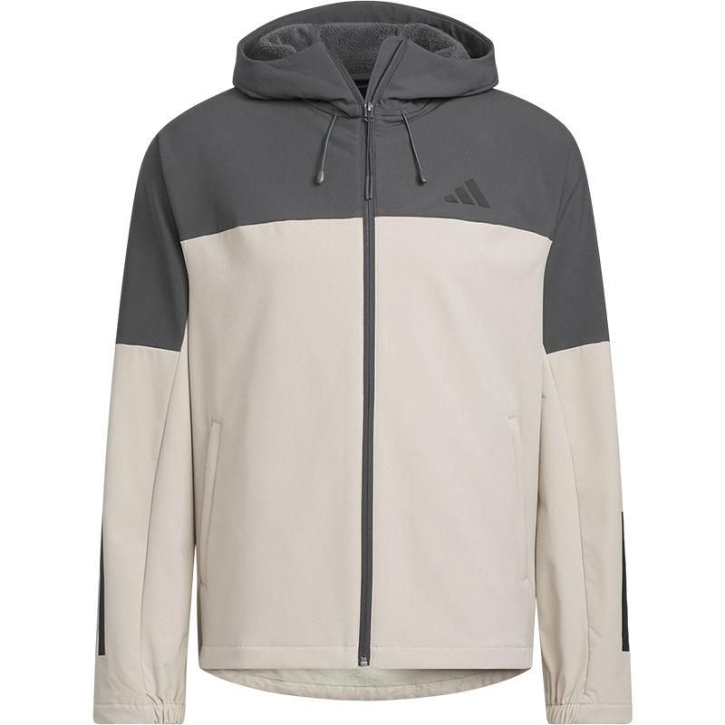 Adidas/阿迪达斯官方正品V SFT SHELL JK2男女拼接宽松外套KF5231