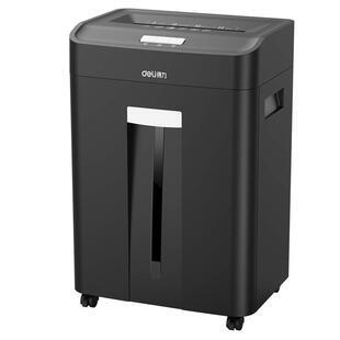 【得力办公静音碎纸机】办公室专用商用5级保密文件粉碎机纸张大型自动超大容量大功率批量碎卡机官方正品