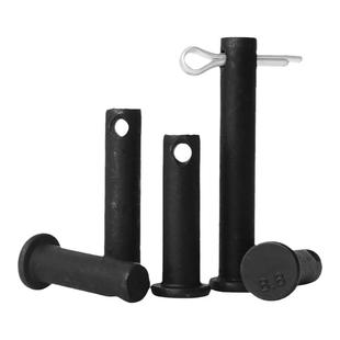 8.8级高强度销轴淬火加硬GB882平头带孔圆柱销定位销子插销M6-M50