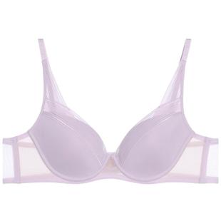 La Clover镜像4/4模杯文胸聚拢内衣网纱简约CC11AD1