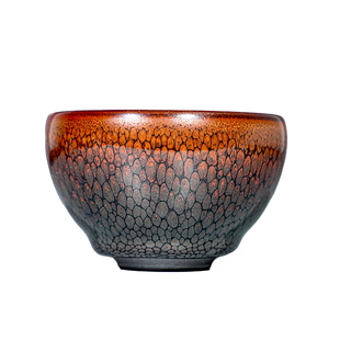 孙福昆建盏鹧鸪斑曜变大师收藏级茶杯原矿铁胎个人专用高端主人杯