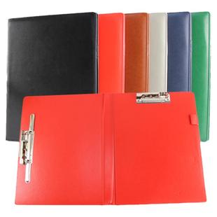 商务皮质文件夹A4 呈阅夹 审批夹  皮面传阅夹 单夹合同协议签字本 双夹办公活页夹资料夹 档案本 可定制logo