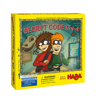 德国HABA早教玩具逻辑思维桌游游戏5855破解密码数学运算抗挫8岁9