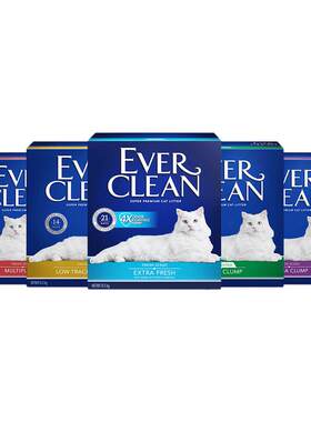 约17斤大包装EverClean铂钻猫砂