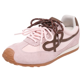 星期六厚底德训鞋女鞋春季新款爆款粉色内增高阿甘鞋休闲运动板鞋