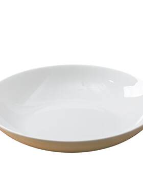 纯白盘子家用菜盘骨瓷餐具套装陶瓷碟子餐盘圆盘深盘简约饭盘10个