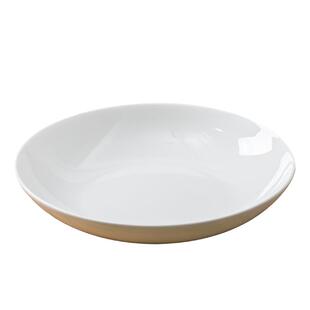 纯白盘子家用菜盘骨瓷餐具套装陶瓷碟子餐盘圆盘深盘简约饭盘10个