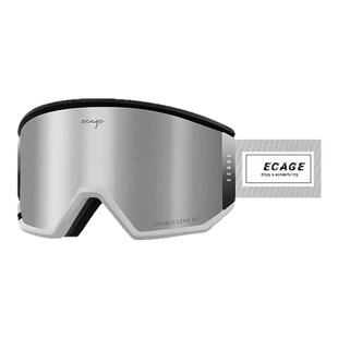 滑雪眼镜磁吸滑雪镜护目镜可戴近视眼镜男大柱面单双板登山雪镜女