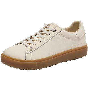 百丽女鞋休闲鞋新款运动鞋厚底板鞋软底小白鞋B4T1DCM4