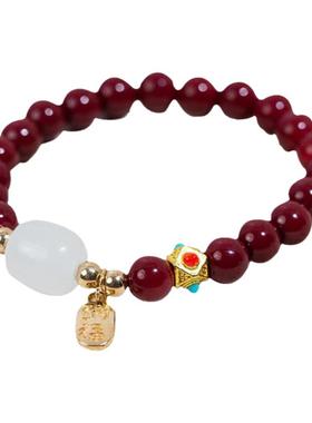 招财纳福转运手链手串珍珠莲花女