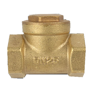 全铜卧式止回阀PPR补气阀单向阀止逆阀水泵阀水管水表止回底阀门