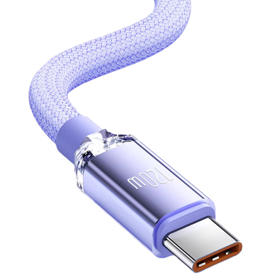 艾胜者编织Type-c数据线2米车载加长120W超级闪充适用华为Mate60p50o40p30荣耀vivo小米OPPO安卓手机充电线6A