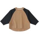 宝宝T恤男童春秋撞色假两件女童长袖