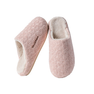 【冬季防滑加厚】棉拖鞋居家室内情侣款保暖月子鞋防潮TPR橡胶底