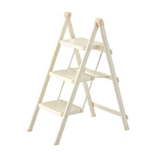 肯泰多功能家用折叠梯子伸缩人字梯室内扶梯登高爬梯三四步小楼梯