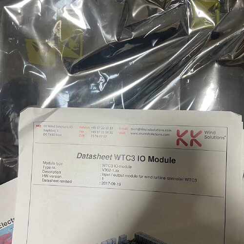 【询价】丹麦KK 风电 机侧网侧都有 IO MODULE适用