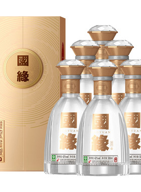 国缘对开柔雅型42度500ml*6原箱