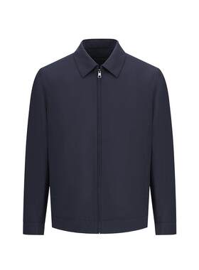 艾法利羊毛混纺翻领棉服