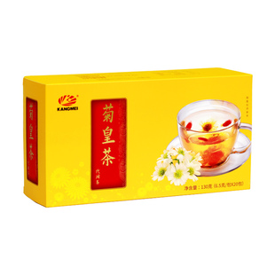 康美 菊皇茶 20包/盒 菊花枸杞子胖大海甘草陈皮组合袋泡茶养生茶