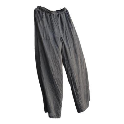 三世一木长裤直筒裤休闲两面穿