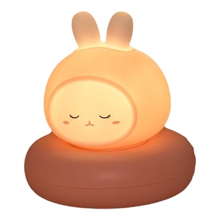 充电智能语言小夜灯可定时开关小夜灯usb小夜灯睡眠夜声控小夜灯