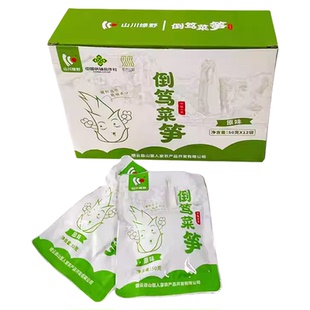 缙云特产山川绿野雪菜笋倒笃菜笋咸菜下饭菜酸菜即食笋丝酱菜