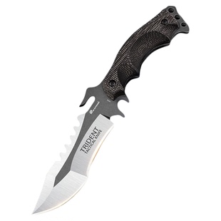 汉道三叉戟VG10野外求生刀户外战术直刀具防身生存小刀锋利高硬度