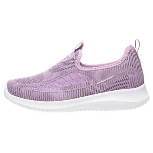 回力妈妈鞋子春季透气老北京布鞋一脚蹬中老年运动健步鞋女老人鞋