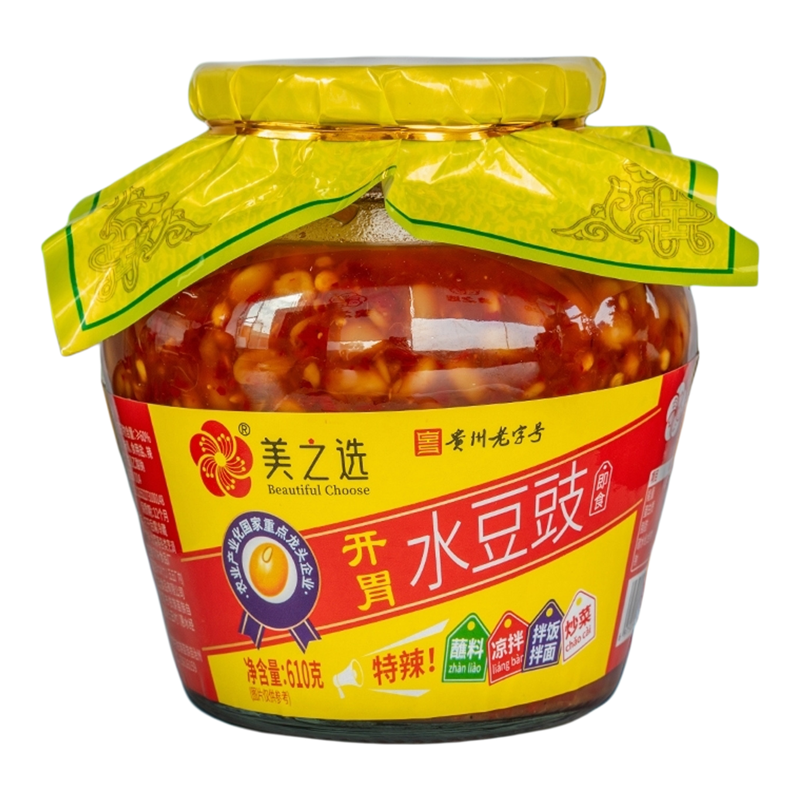 贵州特产水豆豉美之选调味水豆食