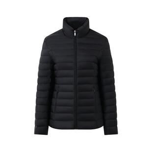 JOTT女士排骨羽绒服冬季轻薄款保暖外套轻量化女款简约休闲外套