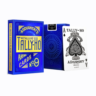 bicycle单车TH奢华收藏送礼扑克牌纸牌朱红靛蓝炫酷烫金