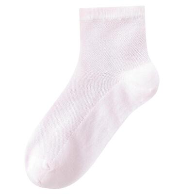 欧蒂爱抑菌防臭女棉袜网眼中筒袜